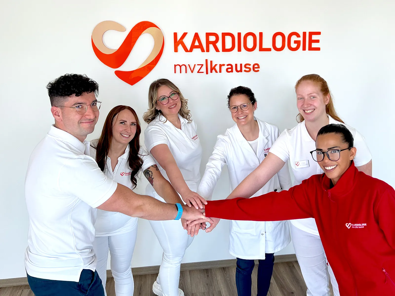 Teamfoto der Kardiologie in Brackel